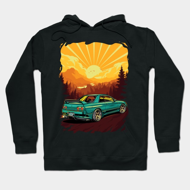 Nissan GTR R32 Hoodie by racingfactory